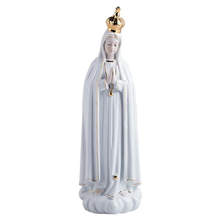 Christianartworkshop Klassische Statue Unserer Lieben Frau von Fatima, heiliges Heim-Ornament für Gebetsecken