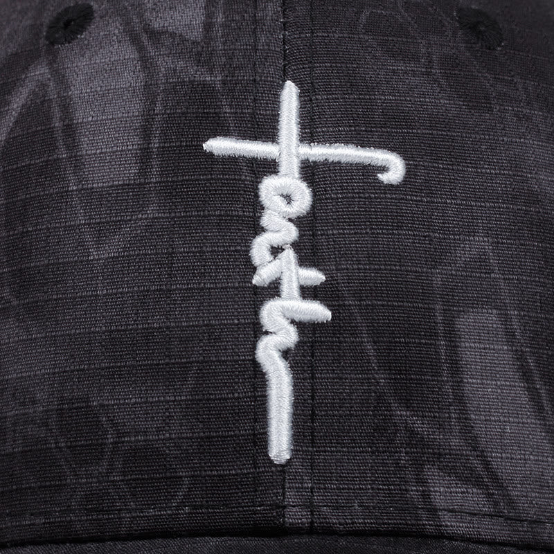 Christianartworkshop Bestickte Baseballkappe mit Glaubenskreuz: Tragen Sie die Rüstung des Glaubens - image 6