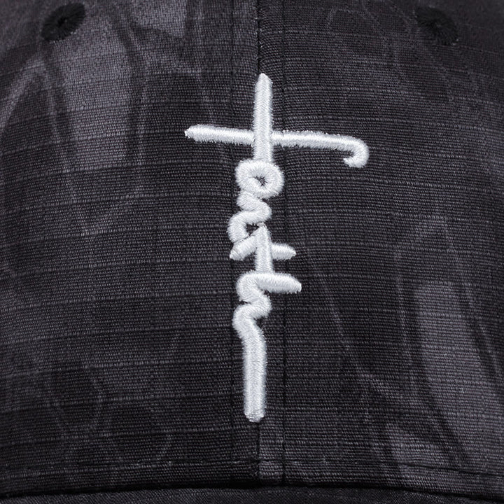 Christianartworkshop Bestickte Baseballkappe mit Glaubenskreuz: Tragen Sie die Rüstung des Glaubens - image 6