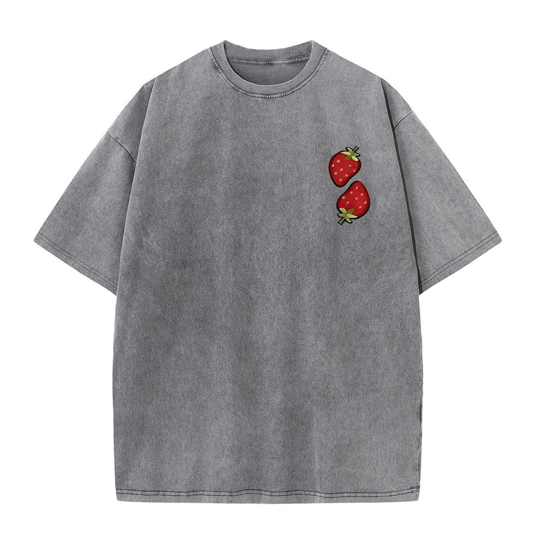 Christianartworkshop Fruit Of The Spirit Doppelseitiges, gewaschenes Unisex-T-Shirt