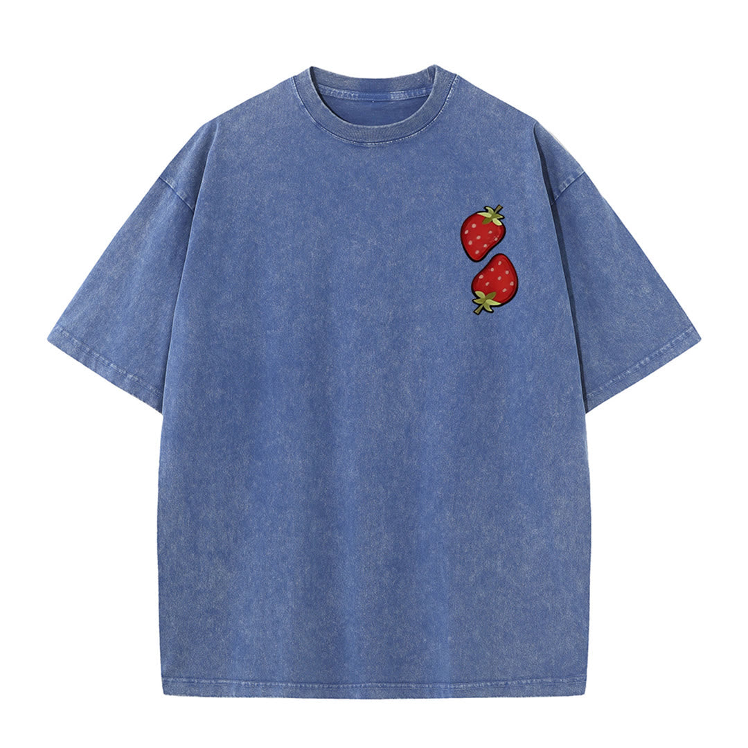 Christianartworkshop Fruit Of The Spirit Doppelseitiges, gewaschenes Unisex-T-Shirt