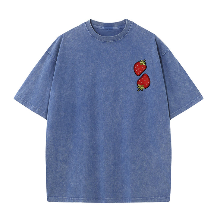 Christianartworkshop Fruit Of The Spirit Doppelseitiges, gewaschenes Unisex-T-Shirt