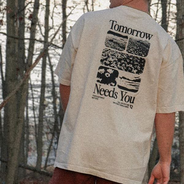 Christianartworkshop T-Shirt „Morgen braucht dich“