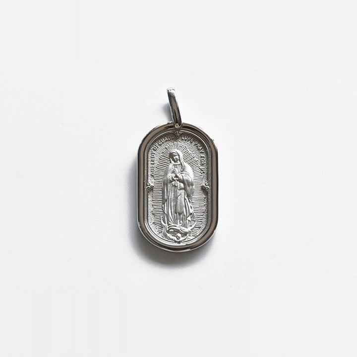 Christianartworkshop Halskette mit Anhänger „Unsere Liebe Frau von Guadalupe“ aus 925er Sterlingsilber, elegant - image 6