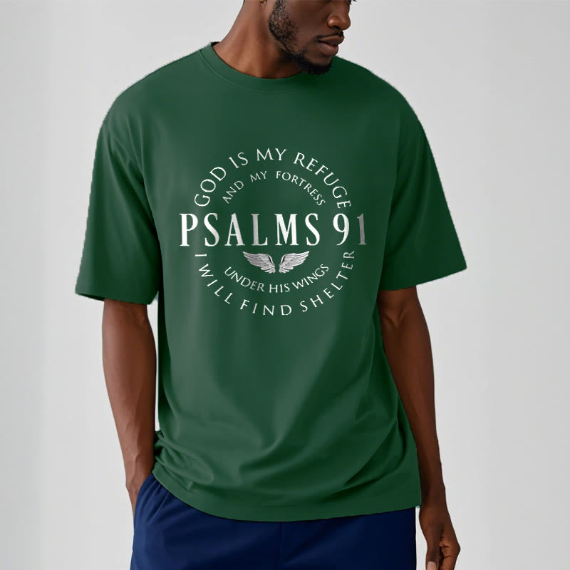 Christianartworkshop Psalm 91 Gott ist meine Zuflucht Unisex T-Shirt - image 12