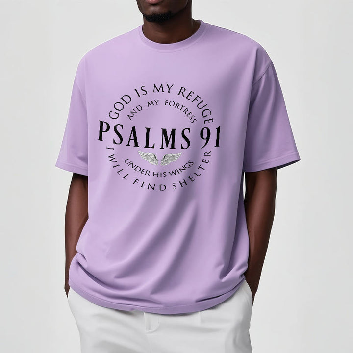 Christianartworkshop Psalm 91 Gott ist meine Zuflucht Unisex T-Shirt - image 14