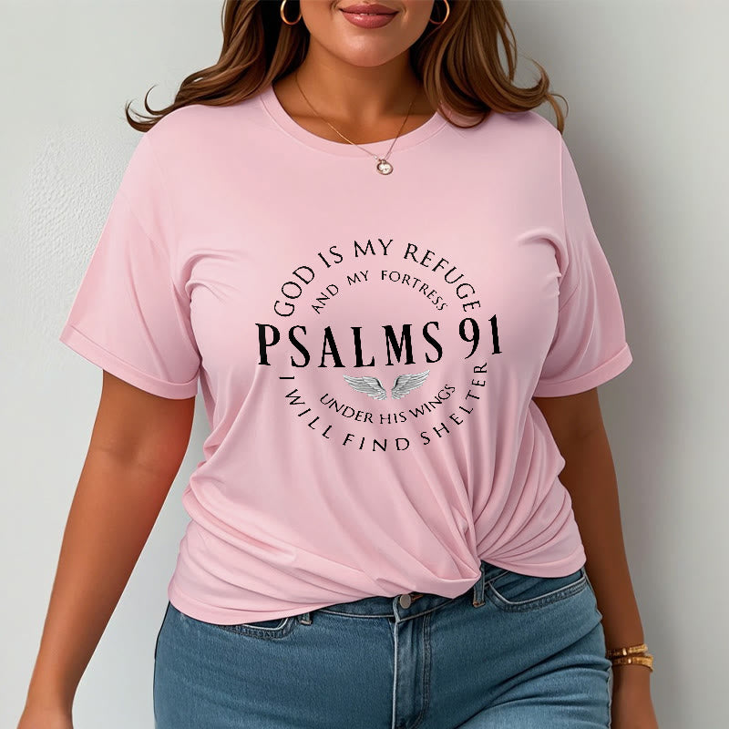 Christianartworkshop Psalm 91 Gott ist meine Zuflucht Unisex T-Shirt - image 18
