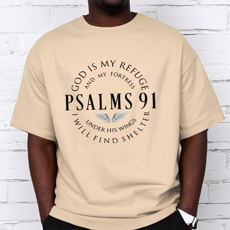 Christianartworkshop Psalm 91 Gott ist meine Zuflucht Unisex T-Shirt - image 2