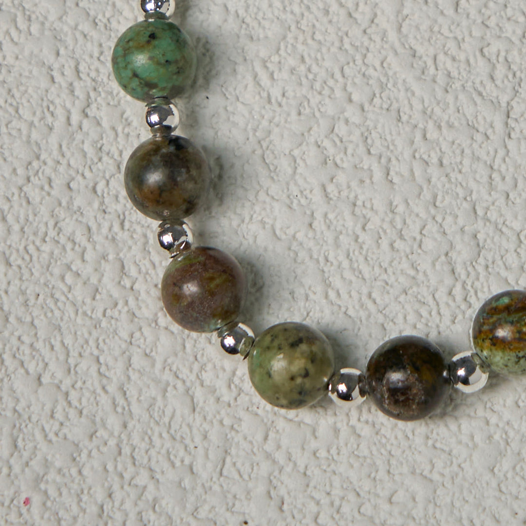 Christianartworkshop Erdige, spirituelle Armbänder im Rosenkranz-Stil mit Kruzifix und Jerusalemkreuz - image 7