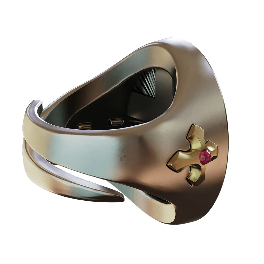 Christianartworkshop Ring „Heiliges Herz Jesu“ aus 925er Silber: Symbol der Liebe und Aufopferung - image 8