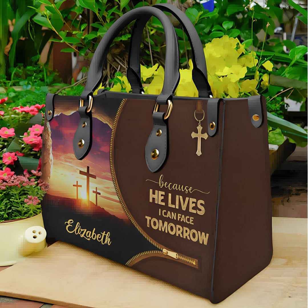 Christianartworkshop Elegante Handtasche mit Erinnerungsfunktion für den Alltag: Glaube für morgen - Handtasche - image 1