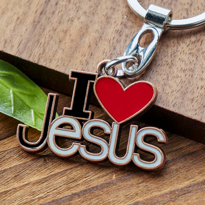 Christianartworkshop Believer's Choice Faithful Heart 4color I Love Jesus Schlüsselanhänger - image 16