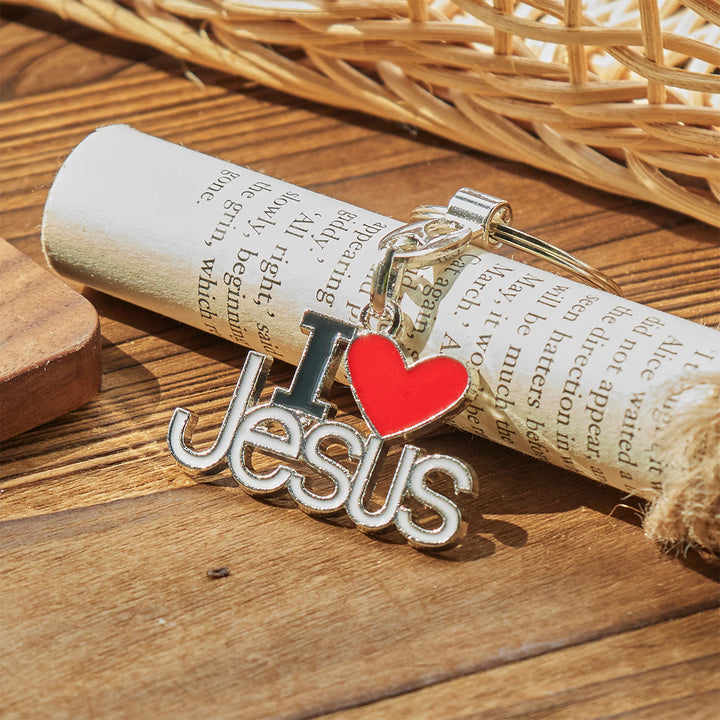 Christianartworkshop Believer's Choice Faithful Heart 4color I Love Jesus Schlüsselanhänger - image 11