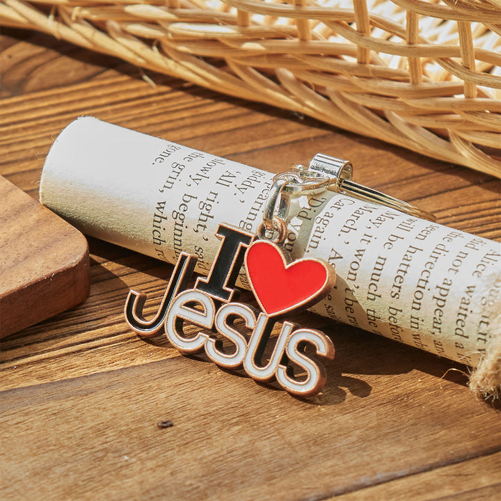 Christianartworkshop Believer's Choice Faithful Heart 4color I Love Jesus Schlüsselanhänger - image 11