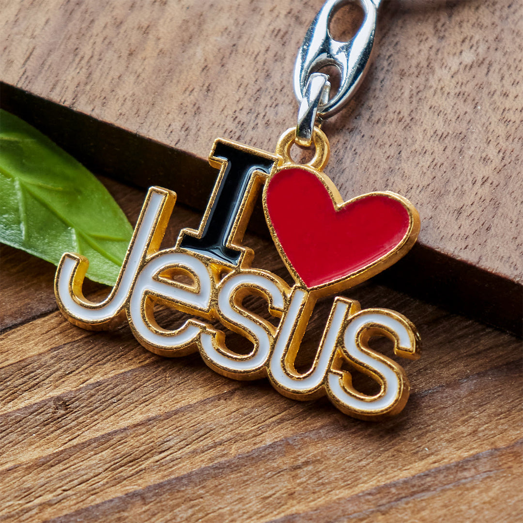 Christianartworkshop Believer's Choice Faithful Heart 4color I Love Jesus Schlüsselanhänger - image 14