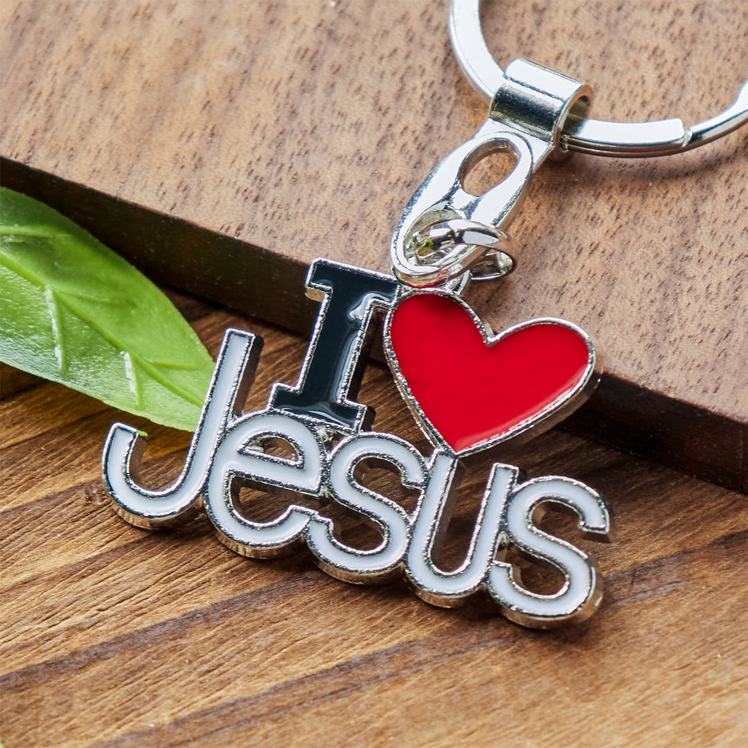 Christianartworkshop Believer's Choice Faithful Heart 4color I Love Jesus Schlüsselanhänger - image 14