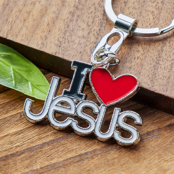 Christianartworkshop Believer's Choice Faithful Heart 4color I Love Jesus Schlüsselanhänger - image 14