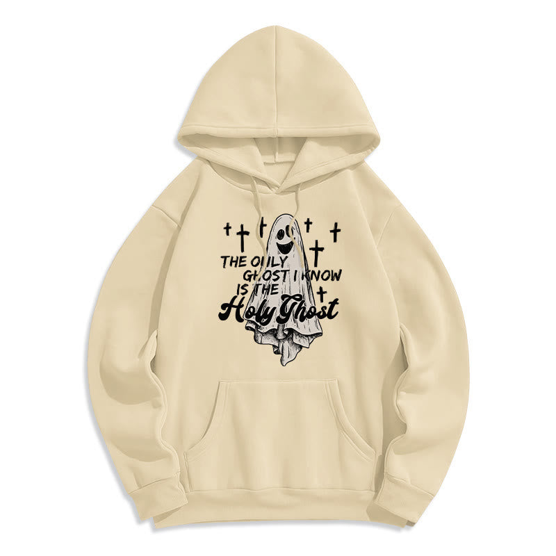Christianartworkshop Heiliger Geist und Kreuz, Gospel Fusion, Polyester-Kapuzenpullover mit Fleecefutter - Beige - 2XL - image 3