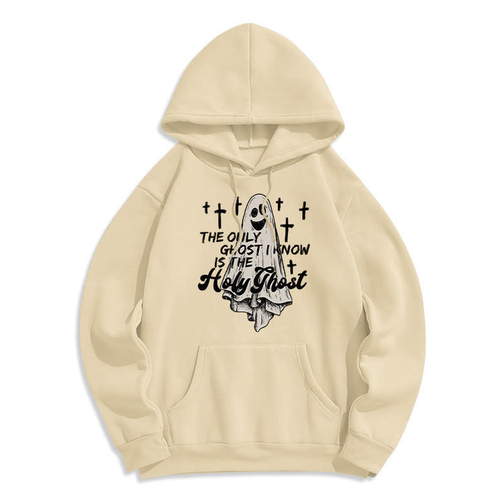 Christianartworkshop Heiliger Geist und Kreuz, Gospel Fusion, Polyester-Kapuzenpullover mit Fleecefutter - Beige - 2XL - image 4