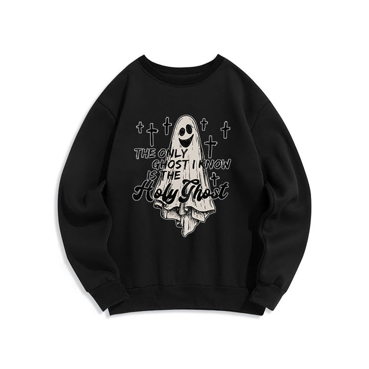 Christianartworkshop Heiliger Geist und Kreuz Gospel Fusion Fleecegefüttertes Polyester-Sweatshirt - Schwarz - 2XL - image 4