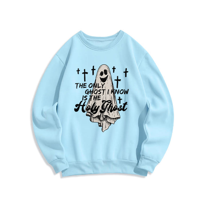 Christianartworkshop Heiliger Geist und Kreuz Gospel Fusion Fleecegefüttertes Polyester-Sweatshirt - Blau - 2XL - image 2