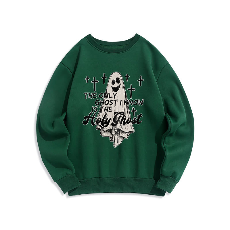 Christianartworkshop Heiliger Geist und Kreuz Gospel Fusion Fleecegefüttertes Polyester-Sweatshirt - Grün - 2XL - image 5