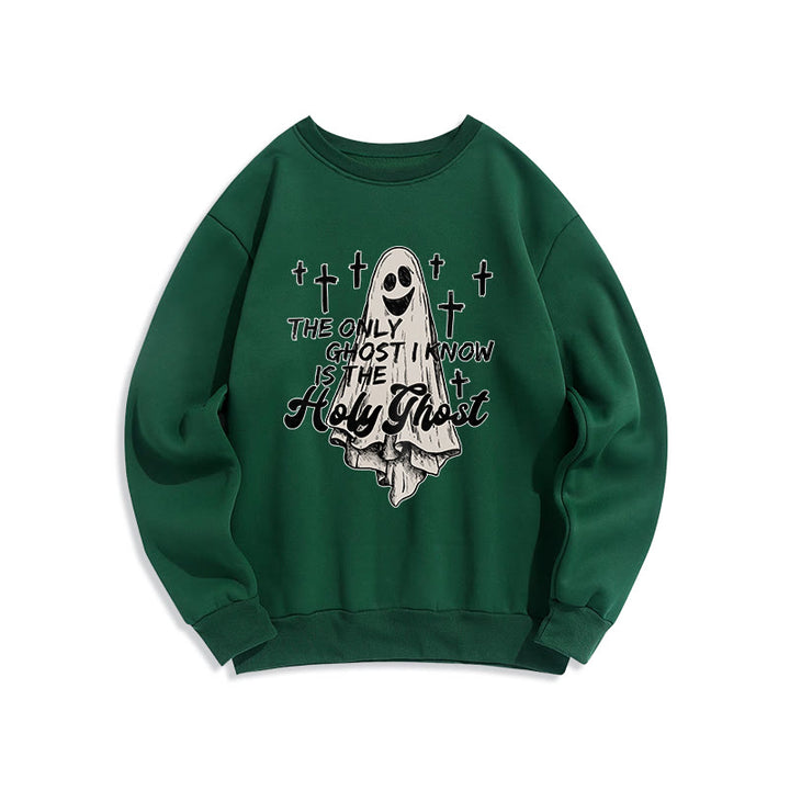 Christianartworkshop Heiliger Geist und Kreuz Gospel Fusion Fleecegefüttertes Polyester-Sweatshirt - Grün - 2XL - image 5