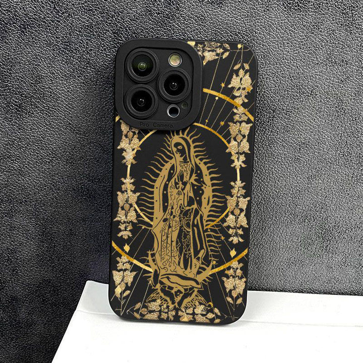 Christianartworkshop Elegante Shining Faith Virgin Mary Handyhülle: Katholisches Andachtsgeschenk - image 7
