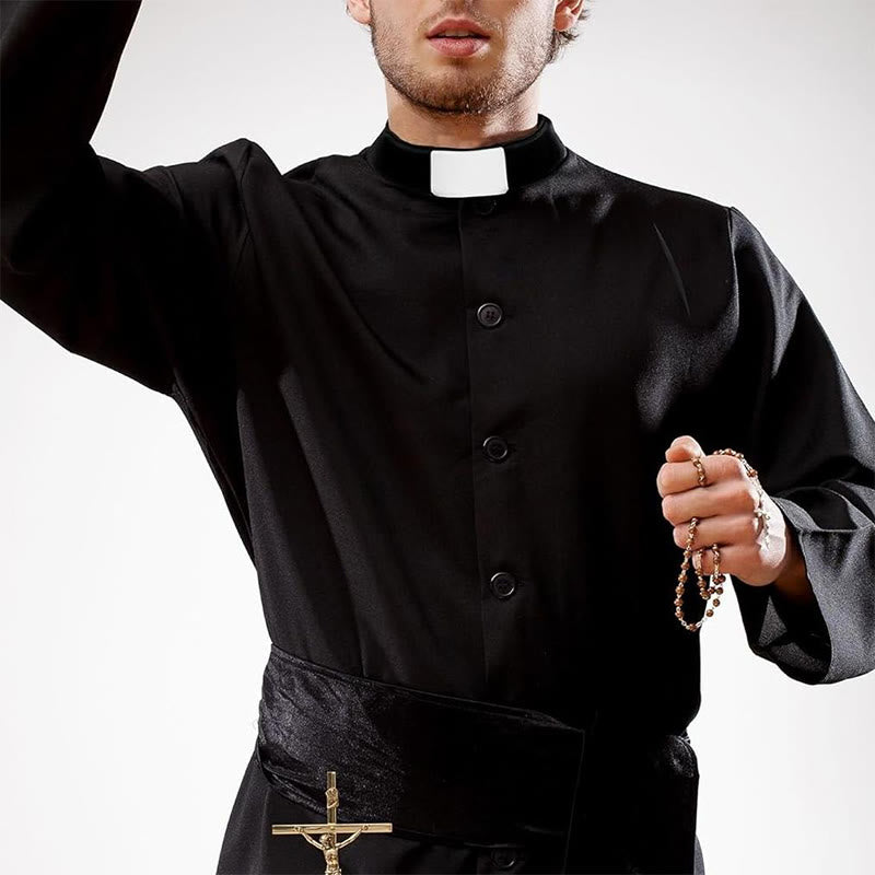 Christianartworkshop Unisex Weicher, bequemer Priesterkragen mit Einsatz für verschiedene Aktivitäten - image 13