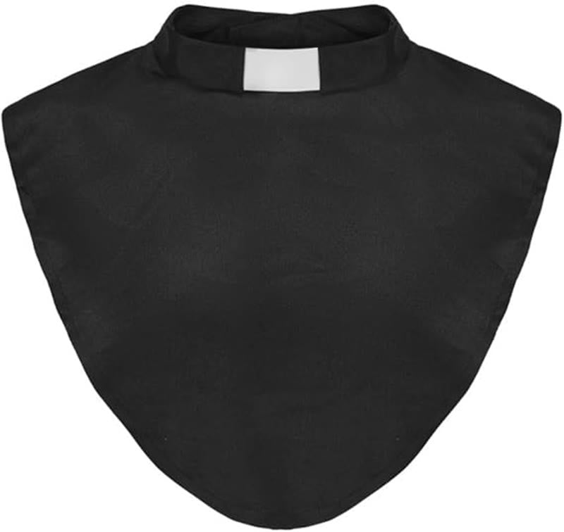 Christianartworkshop Unisex-Kragen, weich und bequem, mit Einsatz für verschiedene Aktivitäten - Kragen mit Klerus-Tab - image 17