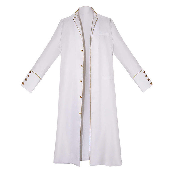 Christianartworkshop Klassische, mehrfarbige Priesterrobe mit Kontrastbesatz und mittelalterlicher Eleganz - image 5