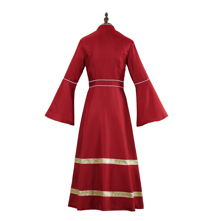 Christianartworkshop Mehrfarbige Priesterrobe mit ausgestellten Ärmeln, Kreuzmotiven und ritueller Ästhetik - image 6