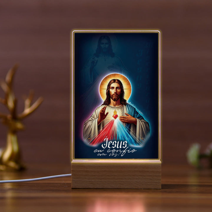 Christianartworkshop Religiöse Jesus-Ikone, Heilungsszene, Nachtlicht: Kunst & natürliche Schönheit - H - image 8