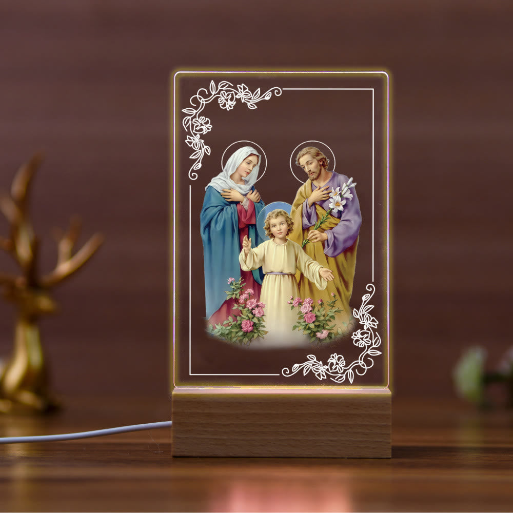 Christianartworkshop Religiöse Jesus-Ikone, Heilungsszene, Nachtlicht: Kunst & natürliche Schönheit - K - image 11