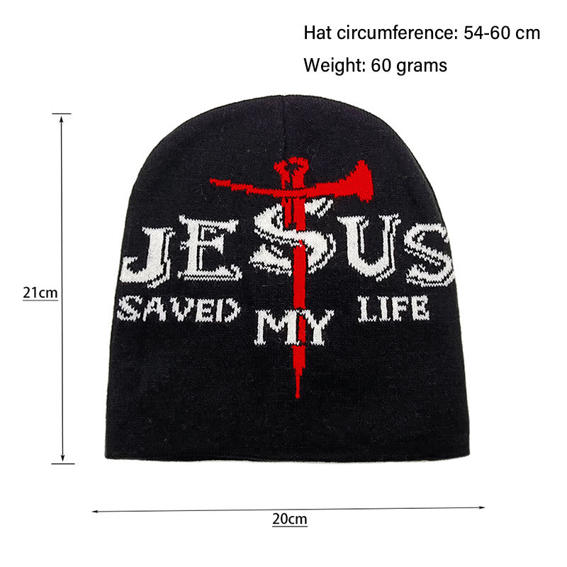 Christianartworkshop Strickmütze „Jesus hat mein Leben gerettet“: Eine warme Erinnerung an seine Gnade - image 4