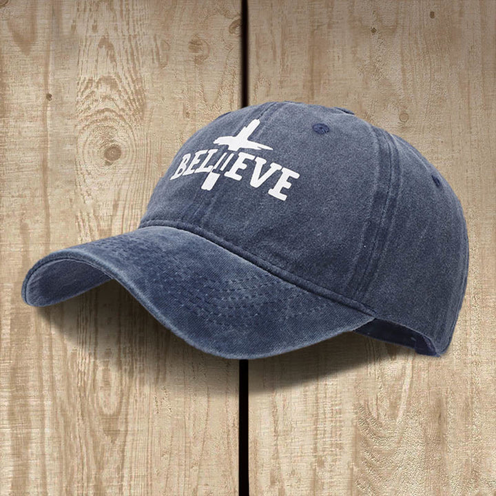 Christianartworkshop „Glaube an das Kreuz“-Baseballkappe: Glaube statt Zweifel - image 2