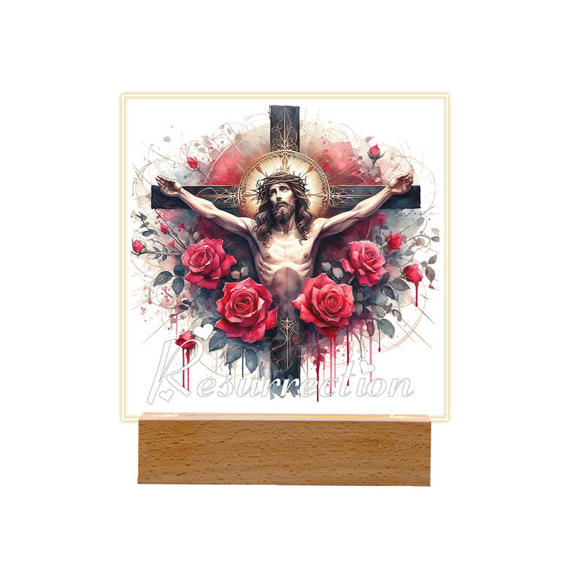 Christianartworkshop Christ Art Scene Nachtlicht: Heilige Ikonen und anhaltendes Leuchten - image 5