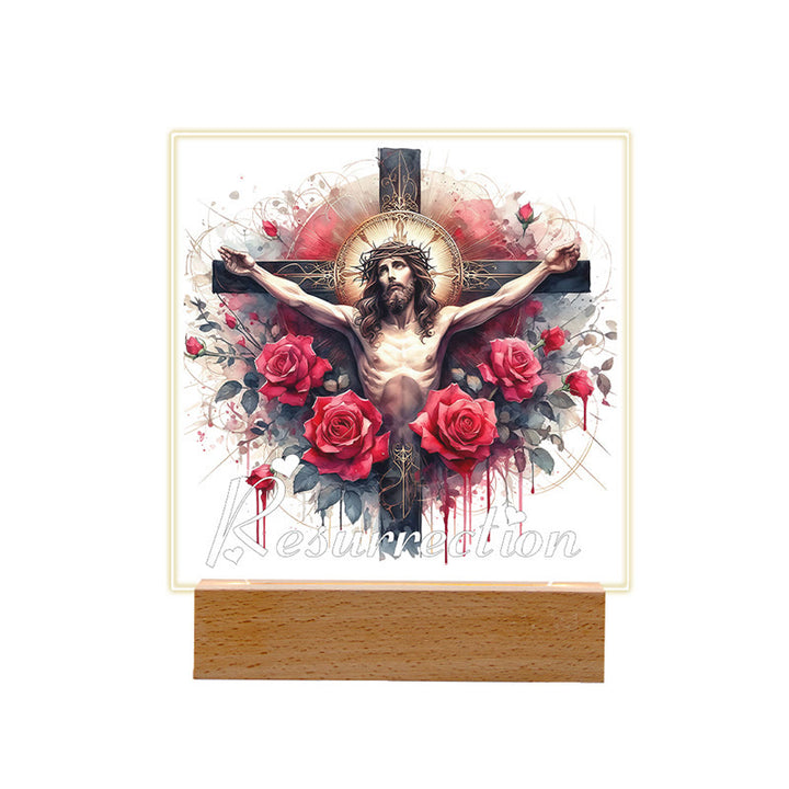 Christianartworkshop Christ Art Scene Nachtlicht: Heilige Ikonen und anhaltendes Leuchten - image 4