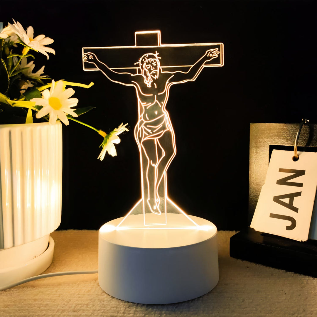 Christianartworkshop Glaubensvolles Geschenk Heilige Ikonen Nachtlicht: Halten Sie heilige Momente in der Nähe - J - image 10
