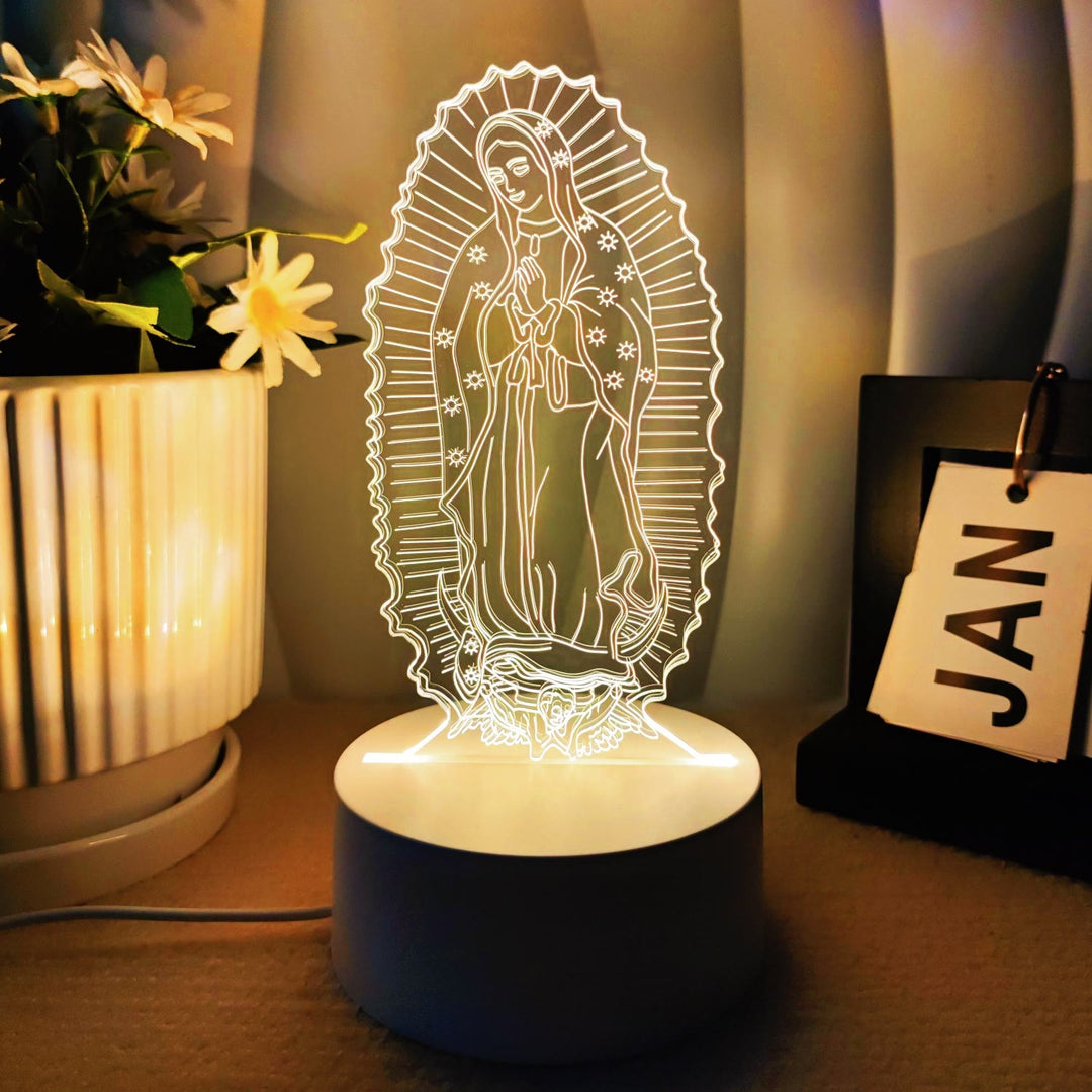 Christianartworkshop Glaubensvolles Geschenk Heilige Ikonen Nachtlicht: Halten Sie heilige Momente in der Nähe - H - image 8
