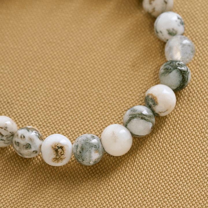 Christianartworkshop Waves of Grace Hai-Schutzkreuz-Armband mit natürlichen Vulkanachat-Steinen - image 8