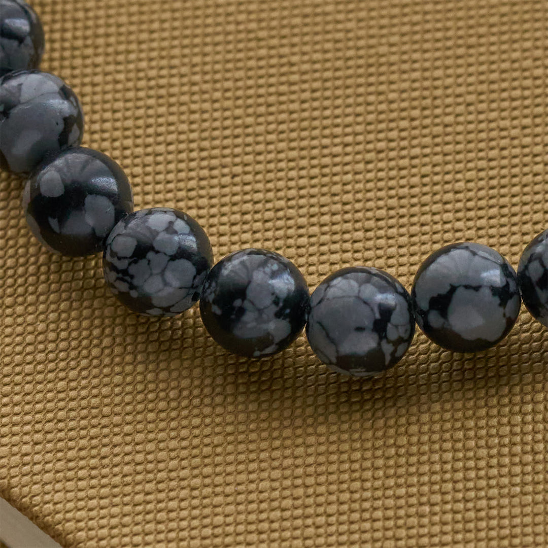 Christianartworkshop Waves of Grace Hai-Schutzkreuz-Armband mit natürlichen Vulkanachat-Steinen - image 16