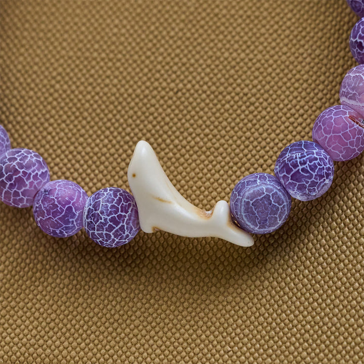 Christianartworkshop Ocean Grace Delfin-Segen mit natürlichem Malachit und Ichthys-Charm-Tierarmband - image 33