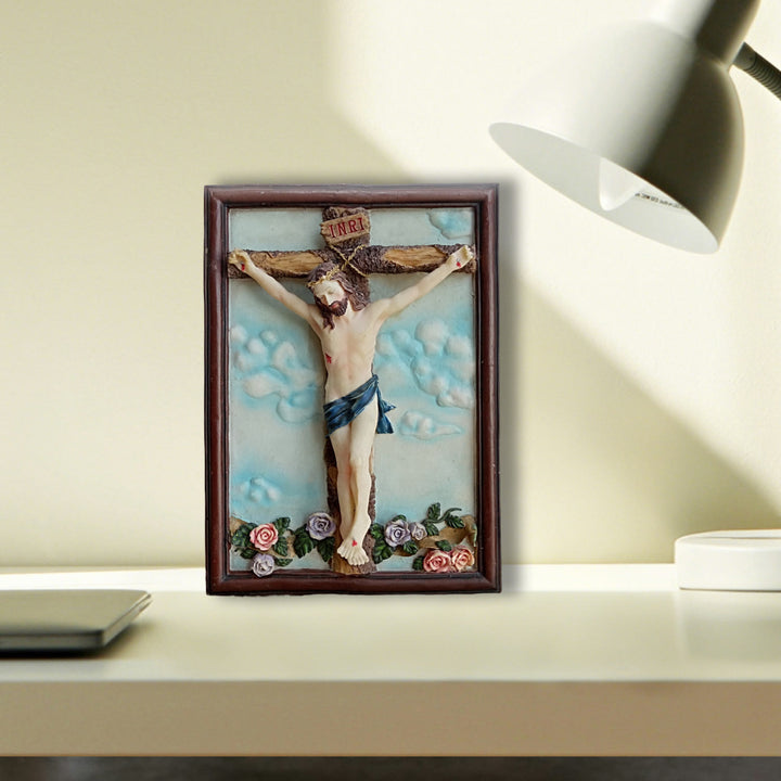 Christianartworkshop Klassische Jesus-Statue aus Kunstharzkruzifix: Seltenes Symbol für anhaltendes spirituelles Opfer - image 3