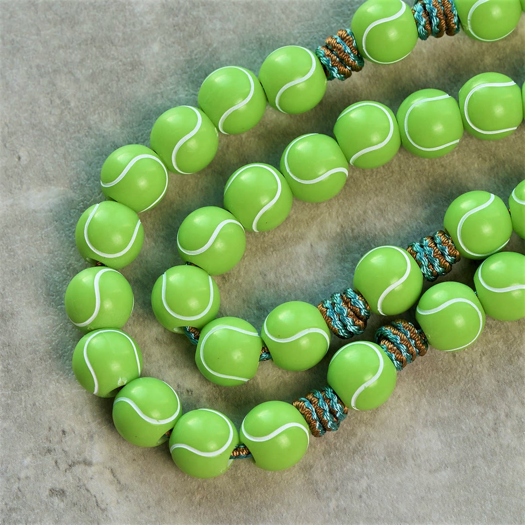 Christianartworkshop Siegeskreuz mit dynamischem Tennis-Gebetsrosenkranz: Glaube trifft sportliche Leidenschaft - image 6