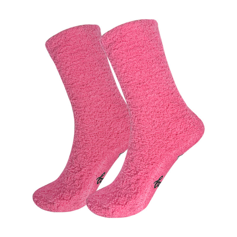 Christianartworkshop Divine Warmth Faithful Comfort I'M Praying Korallenfleece-Socken - image 2