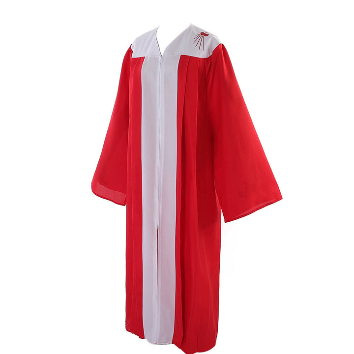 Christianartworkshop Elegante rote Priesterrobe mit Taube des Heiligen Geistes: Diene mit Glauben und Licht - image 4