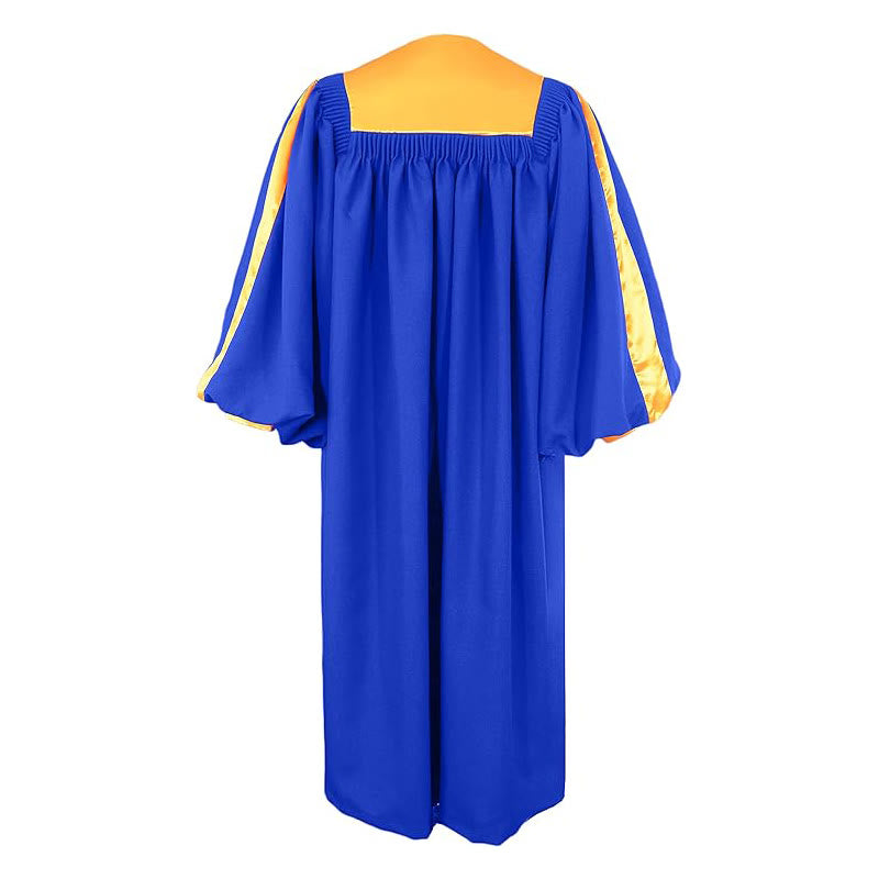 Christianartworkshop Klassische, vielseitige 4-farbige Priesterrobe mit goldenem V-Kragen-Design - image 5