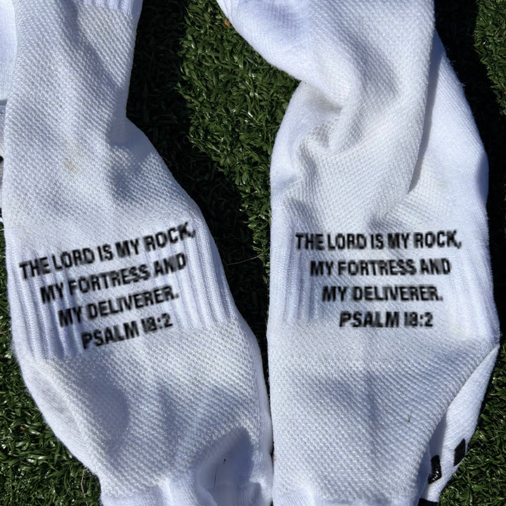 Christianartworkshop Unisex-Socken mit biblischem Zitat „Walk Daily in Divine Guidance“ - image 5