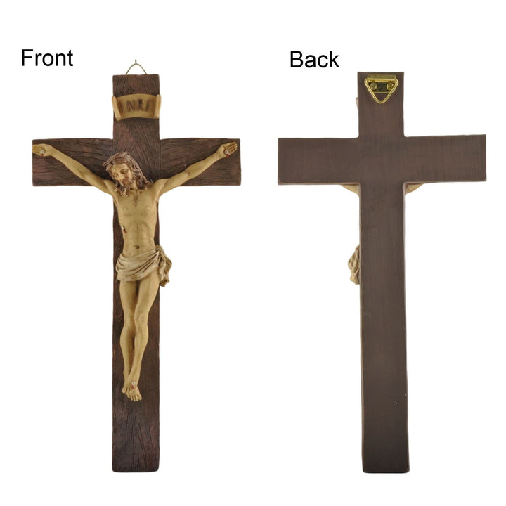 Christianartworkshop INRI – Beschriftetes Harzkruzifix: Ein tiefgründiges Symbol der Ehrfurcht - image 7